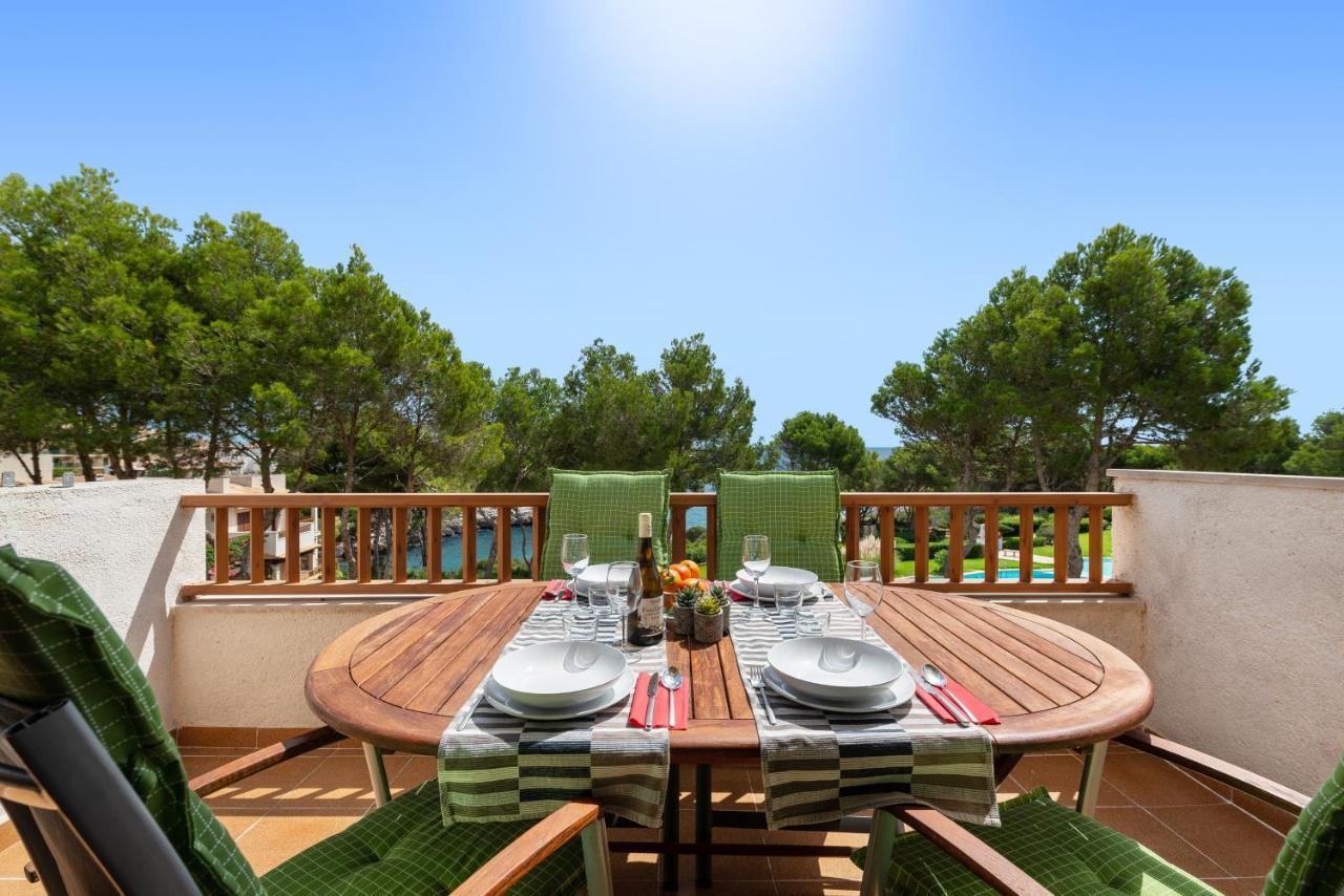Apartamento Can Verd, Cerca De La Playa Puerto Colom Exteriör bild