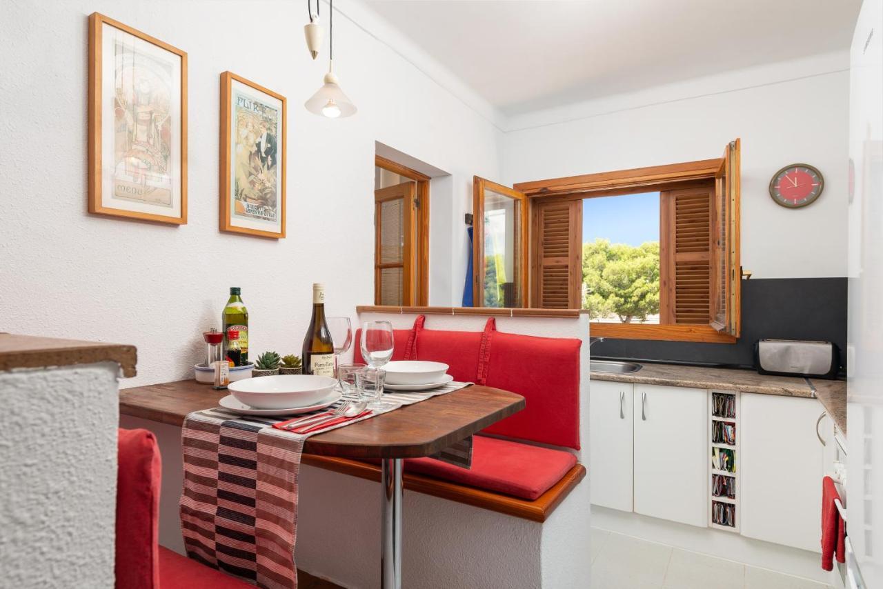 Apartamento Can Verd, Cerca De La Playa Puerto Colom Exteriör bild