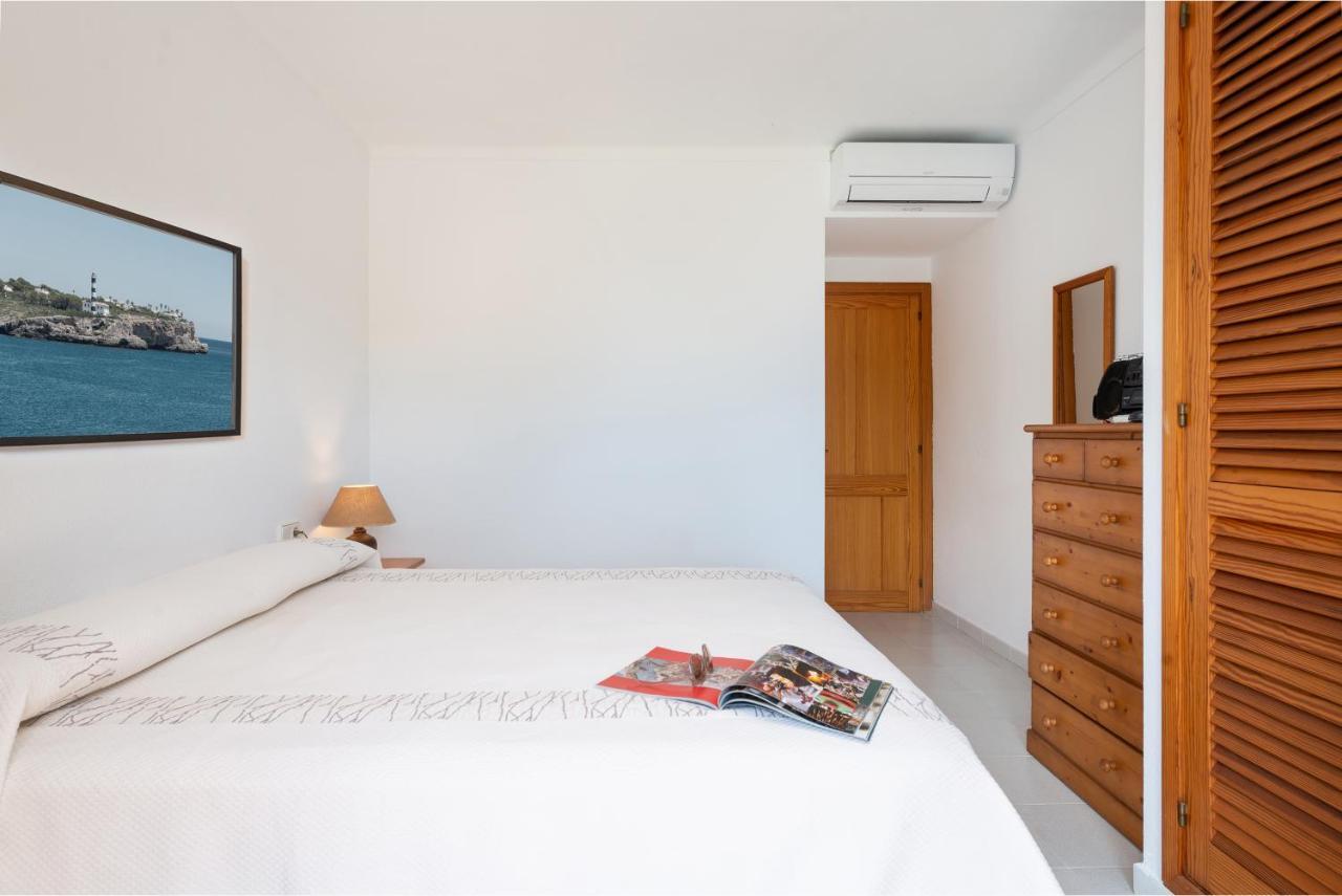 Apartamento Can Verd, Cerca De La Playa Puerto Colom Exteriör bild