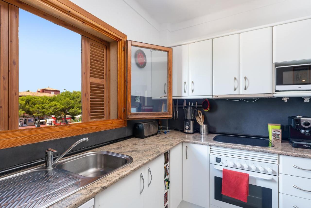 Apartamento Can Verd, Cerca De La Playa Puerto Colom Exteriör bild